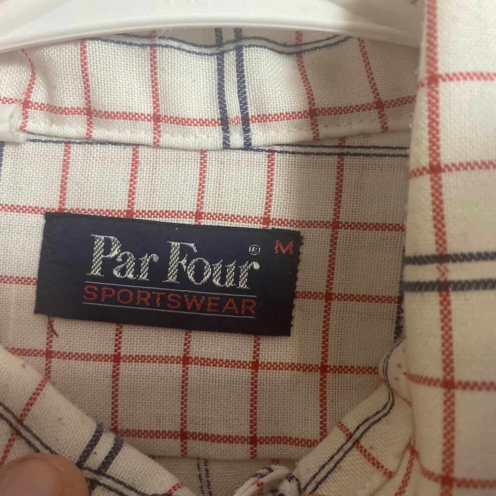 Mens Par Four button down shirt size M - Picture 3 of 4